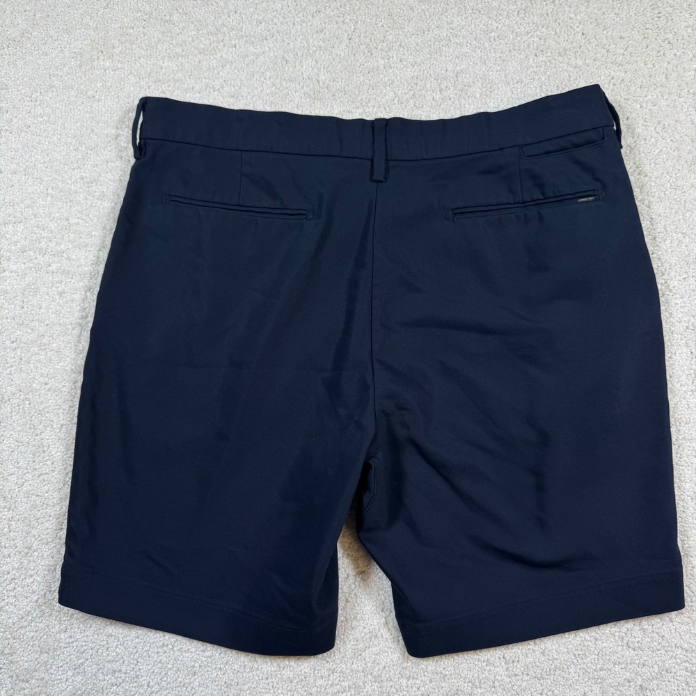 Polo‎ Ralph Lauren Performance Shorts Mens 36 Navy Blue Golf Flat Front - Picture 3 of 9